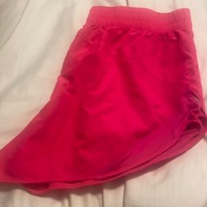 Athletic works workout shorts! Hot pink!